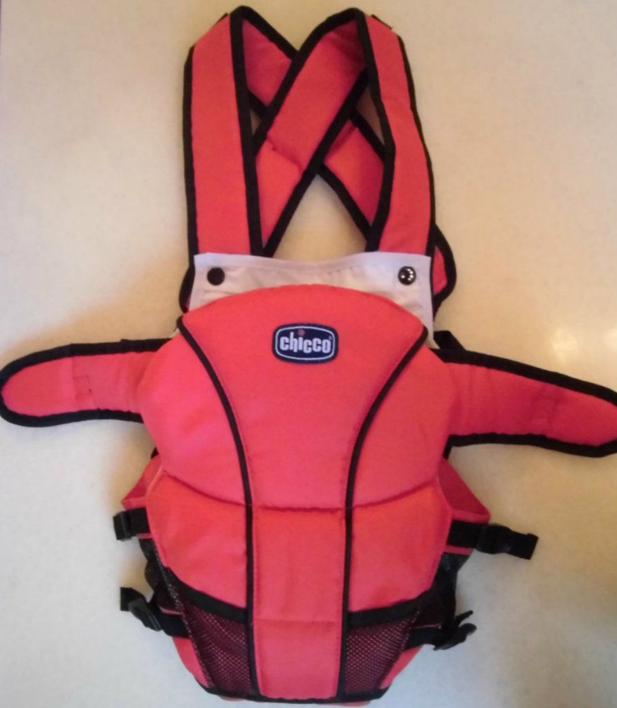CHICCO GO BABY CARRIER Black Blue Red New Infant Backpack Sling eBay